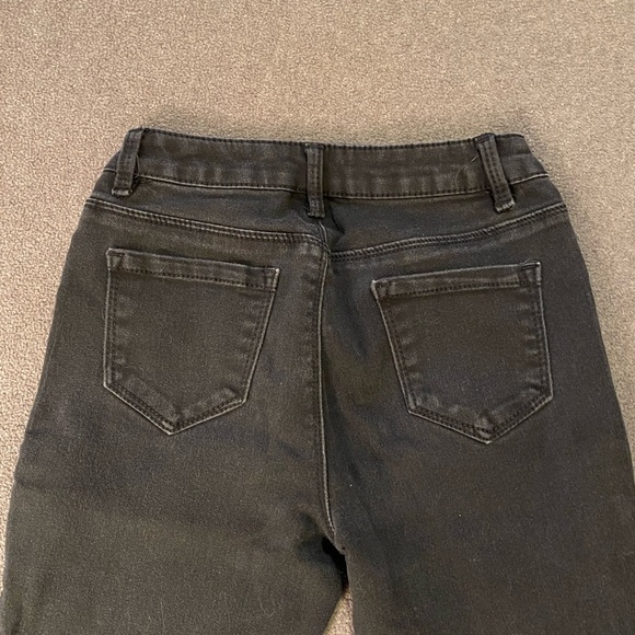 Black cropped ankle jeans - Picture 3 of 7